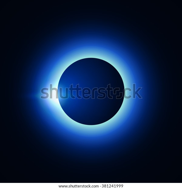 Eclipse background.\
Vector Illustration.