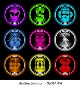 eclipse buttons set