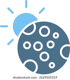 Eclipse Glyph Two Colour Icon