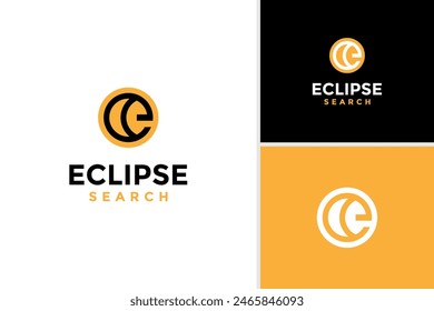 Eclipse logo design inspiration. Eclipse logo template