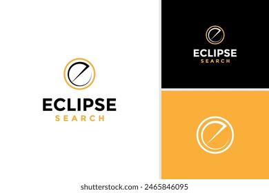 Eclipse logo design inspiration. Eclipse logo template