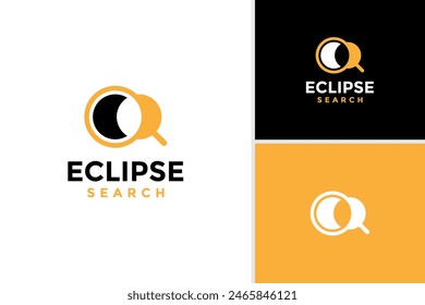 Eclipse logo design inspiration. Eclipse logo template