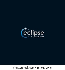 eclipse logo template design idea