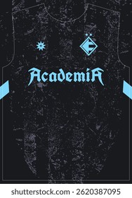 Eclipse Midnight Preto Padrão Futebol Jersey Sublimação Impressão