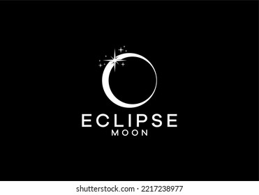 ECLIPSE MOON MODERN LOGO DESIGN