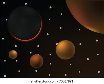 eclipse from space