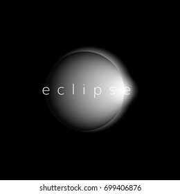 eclipse of the sun moon eclipse vector 