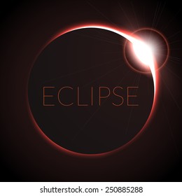 Eclipse vector illustration 