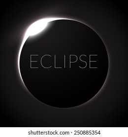 Eclipse Vector Illustration Stock Vector (Royalty Free) 250885354 ...