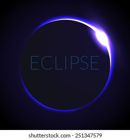 Eclipse vector illustration