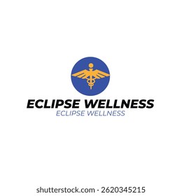 ECLIPSE BEM-ESTAR LOGOTIPO VETOR DESIGN