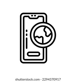icono de aplicación ecológica para tu sitio web, móvil, presentación y diseño de logotipo.
