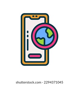 eco-app-Symbol für Ihre Website, Ihr Handy, Ihre Präsentation und Ihr Logo-Design.