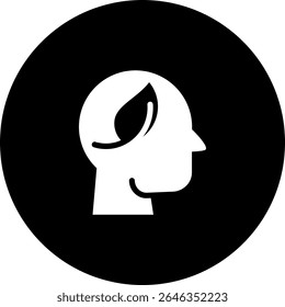 Elemento de icono de conciencia ecológica para el diseño