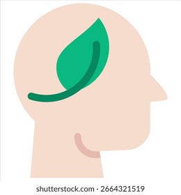 Elemento de icono de conciencia ecológica para el diseño
