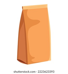 eco bag food mockup icon