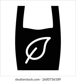 Eco Bag Icon Element For Design