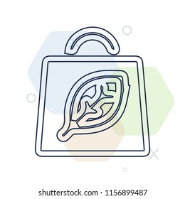Eco bag icon vector can be used as png, Eco bag