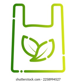 icono ecológico de ecología de plantas de naturaleza plástica de hoja de plástico
