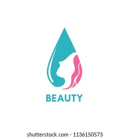 eco beauty woman logo