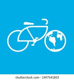 Eco Bike, Icon vector art