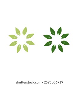 Eco Bio Leaves Product Sign Symbol Logo Vector
