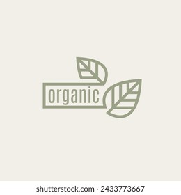 Eco box with green leaf icon. Biodegradable, compostable packaging. Eco friendly material production. Nature protection concept. Vector Illustration, editable strokes. Vector illustration