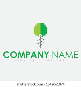 Eco Brain Logo design.this is high resolution,creative and unique company logo.you can use this logo for your company and website.this is print ready logo.