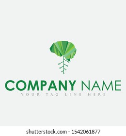 Eco Brain Logo design.this is high resolution,creative and unique company logo.you can use this logo for your company and website.this is print ready logo.