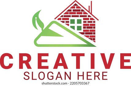 Eco Brick Logo Design, Bricks Logo