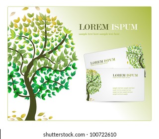 eco brochure design