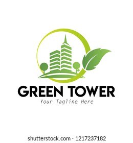 Eco Building Logo Template