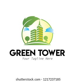 Eco Building Logo Template