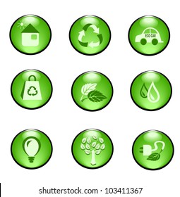 Eco buttons - icons