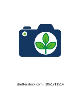 Eco Camera Logo Icon Design