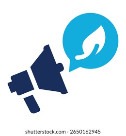 Elemento De Icono De Campaña Eco Para Diseño