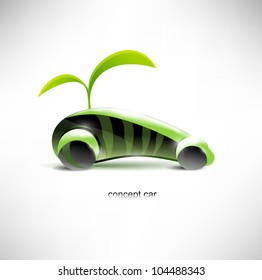 Eco car concept.