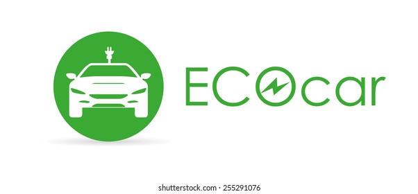 eco car design, vector illustration eps10 graphic 