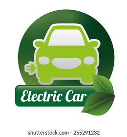 eco car design, vector illustration eps10 graphic 