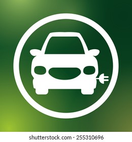 eco car design, vector illustration eps10 graphic 