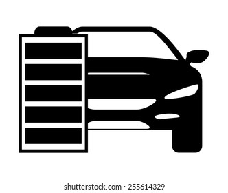 eco car design, vector illustration eps10 graphic 