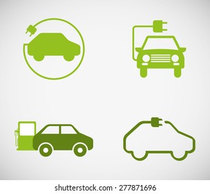eco car design, vector illustration eps10 graphic 