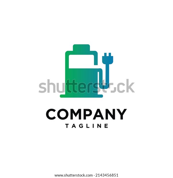 Eco car electric charge\
concept. Vector illustration. Environment protection symbol,\
electric car charging concept vector icon with socket energy non\
pollution car