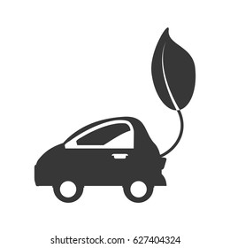 eco car isolated icon