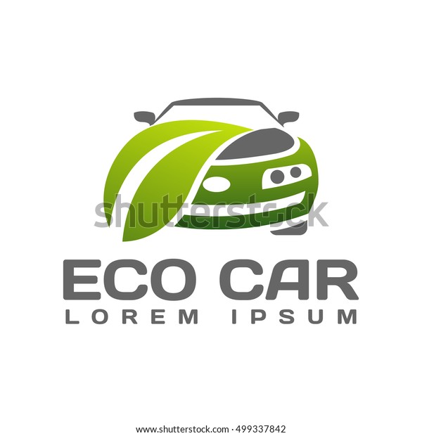 Eco car logo. Green car icon. Eco car icon.\
Electric car icon. Hybrid car icon. Eco friendly car logo. Eco fuel\
icon. Green energy icon.