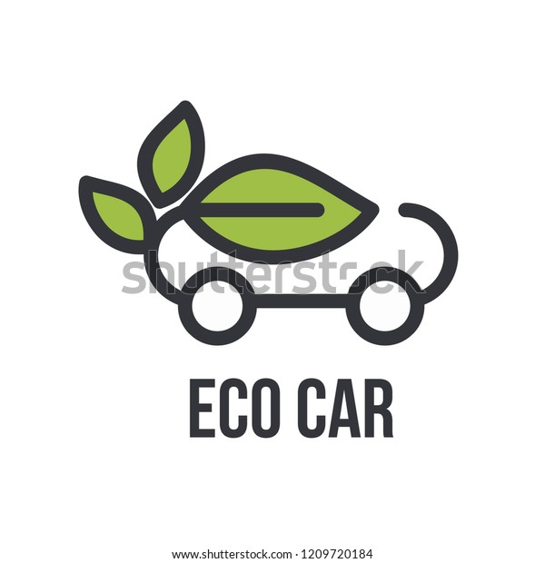 eco car logo icon design
vector