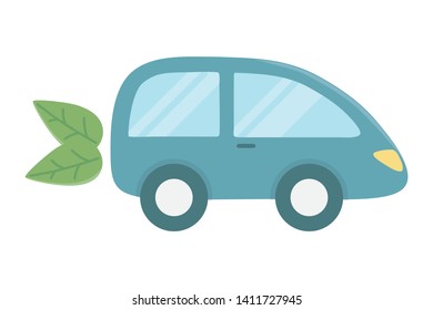 Eco car and save planet design