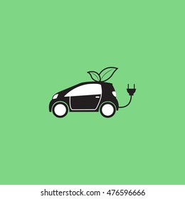 eco car vector icon