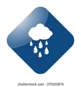 Eco care simple icon on colorful background