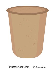 eco carton cup packing icon